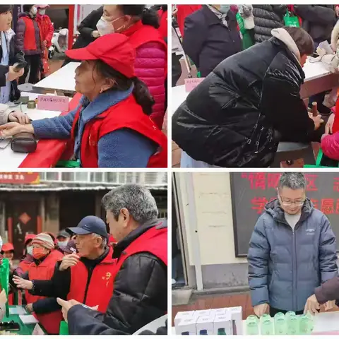 无影山街道前黄屯社区团支部开展“情暖社区·志愿同行”学雷锋志愿服务主题团日活动