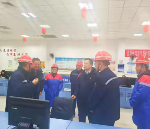 李兴财到甲醇厂调研工作