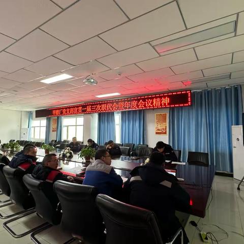 甲醇厂党支部组织召开专题学习会