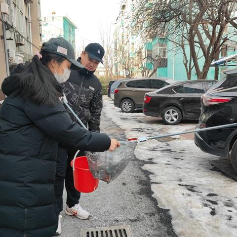 【西三旗街道北新集团社区】“喜迎新年，清洁家园,共享健康”爱国卫生宣传活动