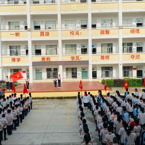 争做新时代好队员——南宁市江南区苏圩镇佳棉小学庆祝中国少年先锋队建队74周年暨少先队入队仪式