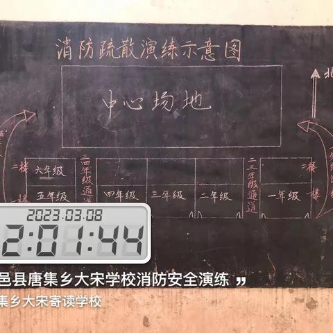 坚持消防安全演练，共筑平安校园----鹿邑县唐集乡大宋寄读学校