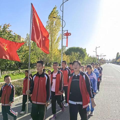 七十三团中学“九九重阳日  爱洒敬老院”主题活动