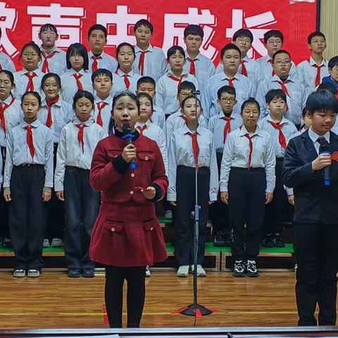 音你而来，聆听天籁——记胥各庄小学“在歌声中成长”六年级合唱比赛活动