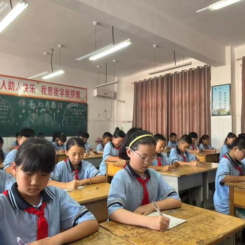 妙笔绘童心，文思绽光彩——道口铺中心小学四年级作文比赛纪实