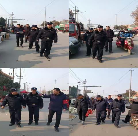 涝店街道开展禁售禁放烟花爆竹大宣传活动