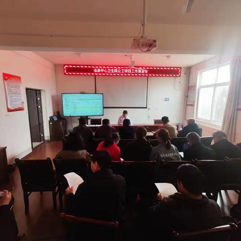 洛滨中心卫生院召开国家公共卫生项目推进会