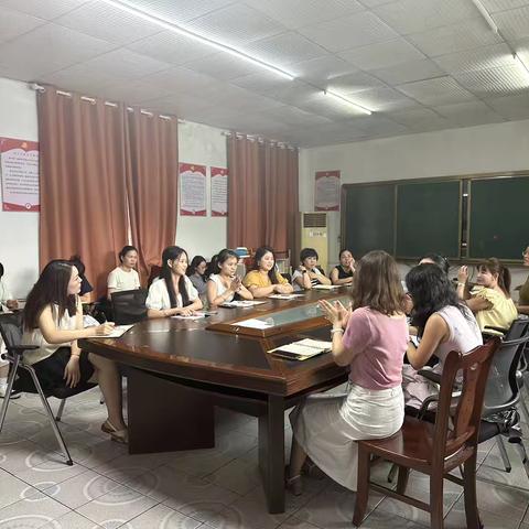 凝心聚力启新程 务实笃行开新篇——永平小学语文组新学期教研工作会议