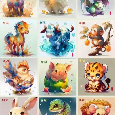 十二生肖排序表