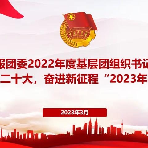 湖北通服团委召开2022年度基层团组织书记述职会暨“学习二十大 奋进新征程”2023年团干培训