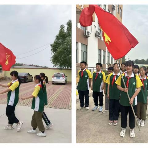 【龙头小学·全环境立德树人】----“学习二十大，争做好队员”龙头小学一年级分批入队仪式