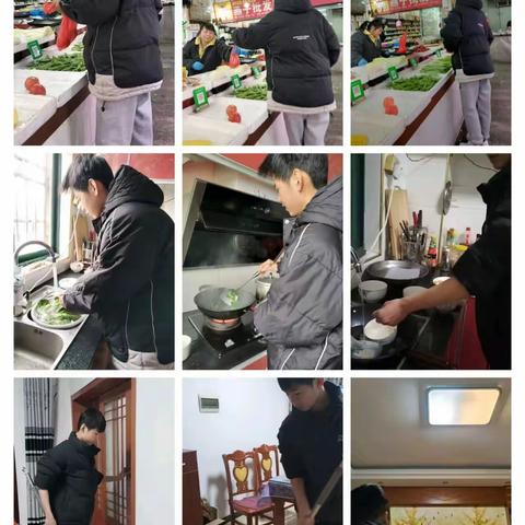 小小管家与亲子互换，共绘温馨记忆篇章——丰城二中2025寒假作业展评