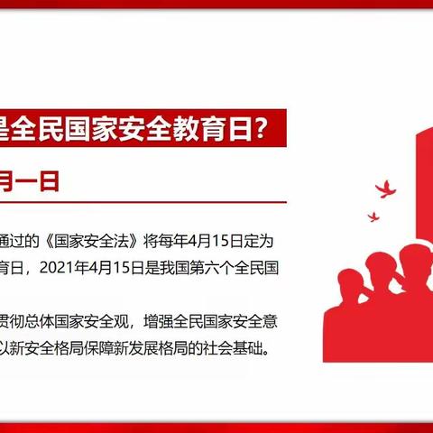 青石二小“4.15全民国家安全教育日”宣传活动