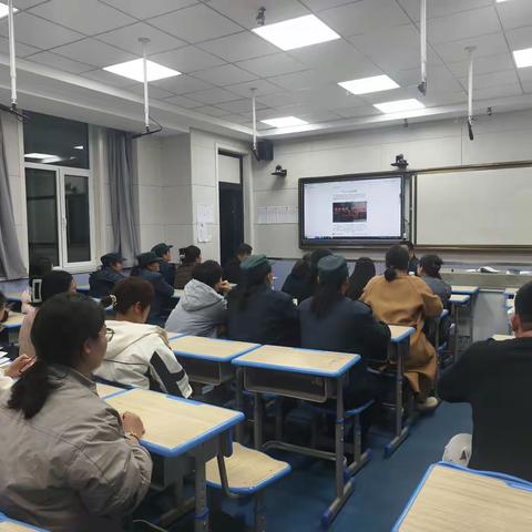 落实双减政策，筑牢安全防线——金鸡滩镇初级中学组织观看安全生产警示教育片