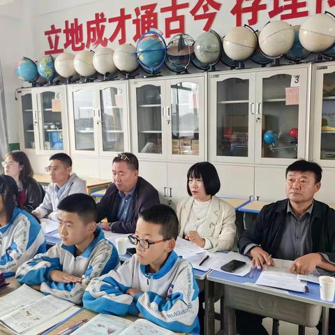 党建引领促教研，“双减”赋能促成长——牛家梁镇初级中学与金鸡滩镇初级中学发展共同体校级教学能手评选活动圆满举行