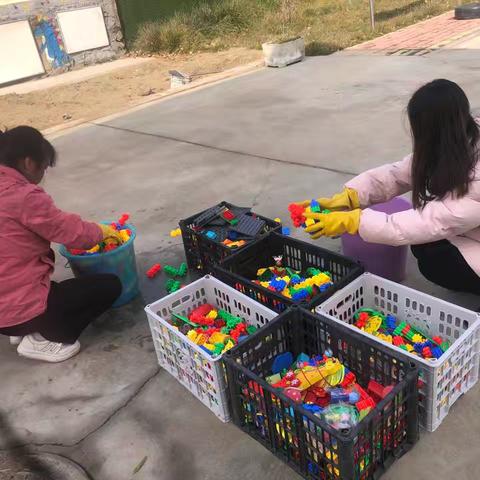 爱国卫生行，园所焕新颜——万宁市长丰镇牛漏幼儿园