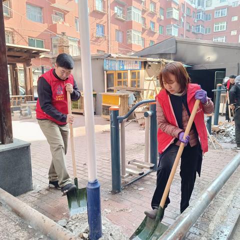 【“我是雷锋”沈阳志愿者在行动】 ——和平区北市场街道市府路社区“全民齐参与，城市更美丽”志愿服务活动