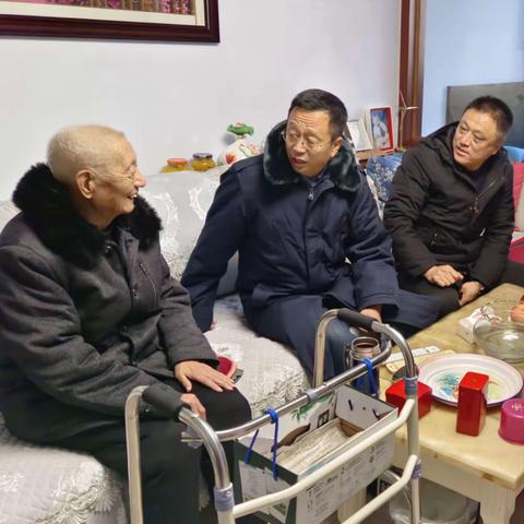 前行不忘耕耘者 情浓桑榆叙未来 —北镇市罗罗堡镇初级中学元旦走访离休教师活动