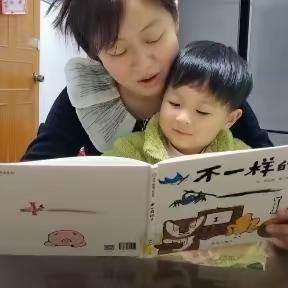 书香润童心“悦”读伴成长一机关二幼小二班章渺琳