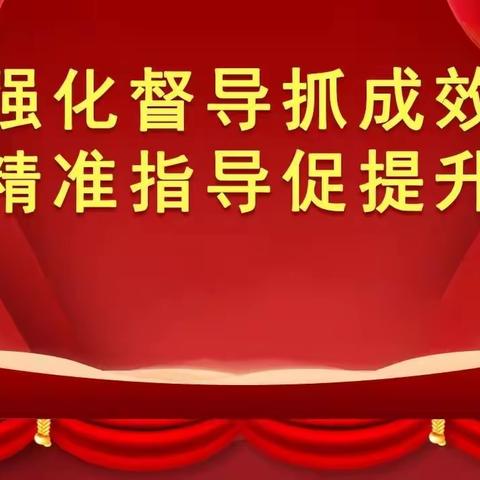 督导把脉促成长，砥砺奋进谋发展——“三抓三促”在行动之教育教学督查活动