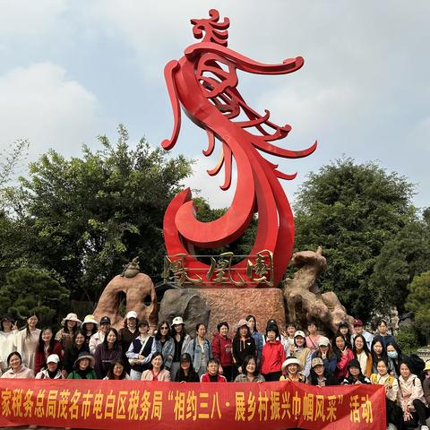 花开三月天 巾帼绽芳华——电白区税务局组织开展庆祝“三八”国际妇女节活动