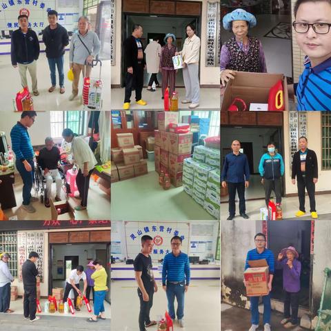 东营村开展“新春送关怀，岁寒暖人心”活动