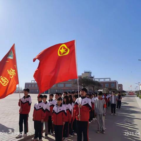 少年不负凌云志，英烈传承正当时        ——广宗县核桃园中学清明节祭扫英烈活动