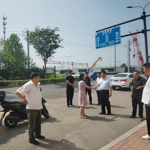 巨野河街道到纸房参观考察