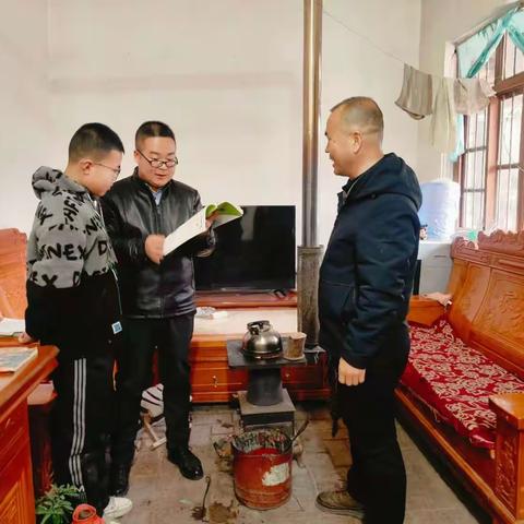 寒冬家访暖人心，凝心聚力促成长——毛旗小学寒假千人大走访纪实