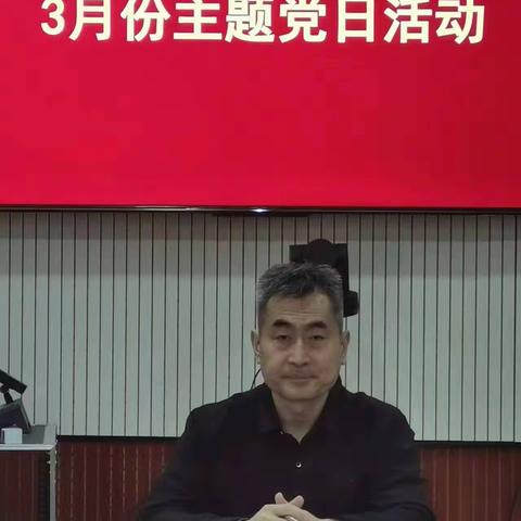 大名县医疗保障局3月主题党日活动