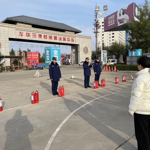 【澄城消防】消防宣传月-澄城消防深入建材市场开展消防培训演练活动