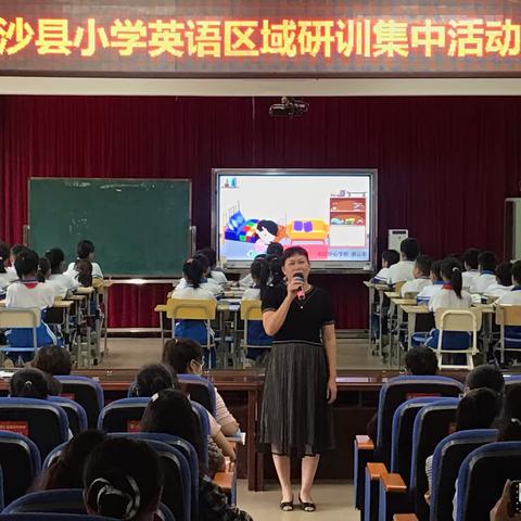 “英”韵飞扬，“语”你相约——2023年白沙县小学英语区域研训集中活动暨新课标培训(简讯)