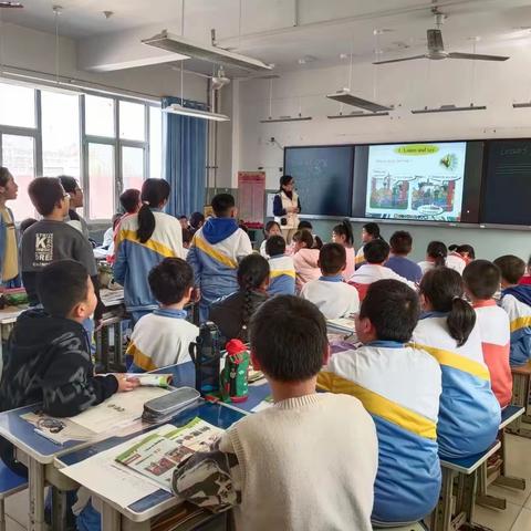 春光无限好，成长正当时———小学英语课听课纪实