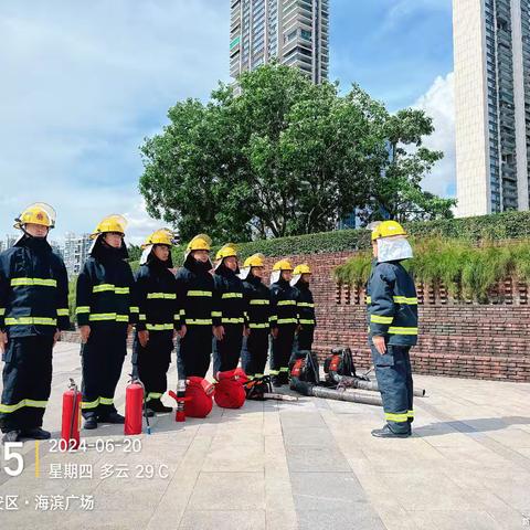 海滨广场2024年夏季应急演练