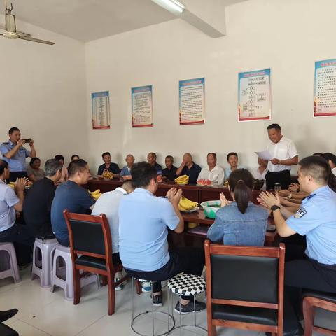 粽香溢佳节 浓情聚端午—王店乡胡垴村开展孝善敬老饺子宴活动