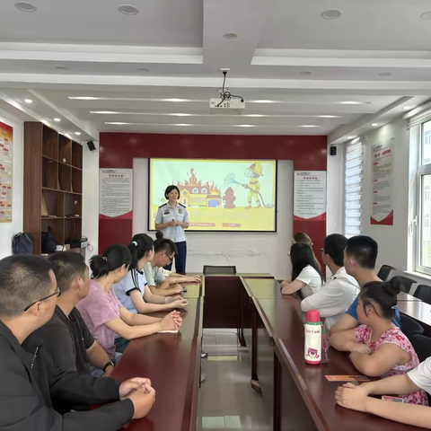 北徐、北徐花园社区开展“消防安全常识宣讲”活动