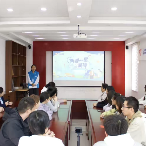 北徐、北徐花园社区开展“两弹一星精神”大学生志愿宣讲活动