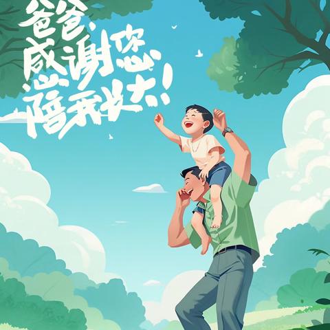 【爸爸，我爱您】 ——洪门幼儿园中班父亲节主题活动