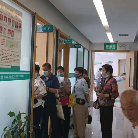 关爱网格员  情暖丰盛园—丰盛园社区组织网格员进行健康体检