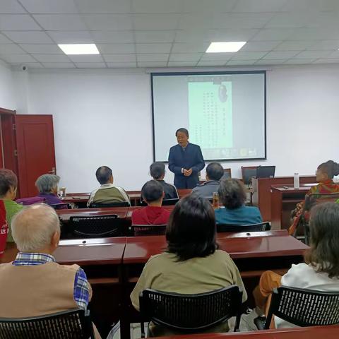 济南社区科普大学馆驿街分校举办秋季开学第一课——关注食品安全科普讲座