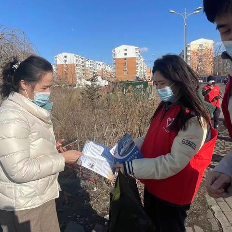 南山区大陆社区开展铁路护路知识宣传活动