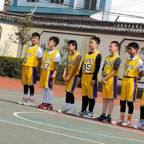 小大仓镇U10  U12校园篮球联赛河小学分赛场纪实