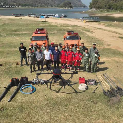 霸王岭分局俄贤岭片防火培训及演练简报