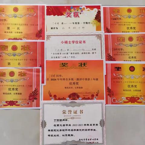 西九吉学区“榜样就在我身边”系列活动老师眼中的好学生——西九吉乡西石槽中心小学：丁诗锦