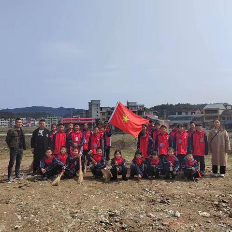 知雷锋，学雷锋--鸭田镇中心小学学雷锋活动