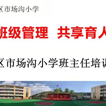 聚焦班级管理 共享育人智慧——宝塔区市场沟小学班主任培训交流活动