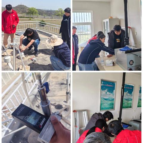 宝塔：区气象局开展大气成分设备检查维护校准培训工作