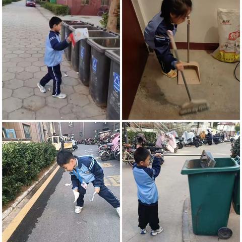学习雷锋好榜样，爱护环境你我他——临清市逸夫实验小学本部一年级三班开展学习雷锋卫生打扫活动