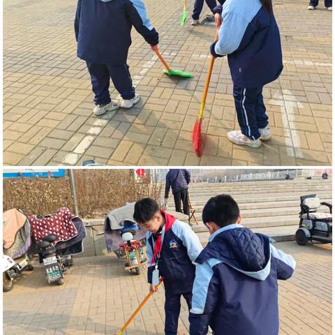 【全环境立德树人】冬“锋”送暖，化爱于行 ——学雷锋 见行动