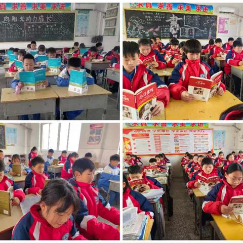 共读一本书 共思共成长—— 临清市青年新区小学开展学生阅读活动